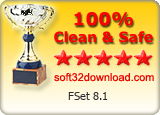 FSet 8.1 Clean & Safe award